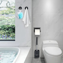 Lade das Bild in den Galerie-Viewer, EAVY WC Rolhouder & Toiletborstel & handdoekhaakjes (BUNDEL)
