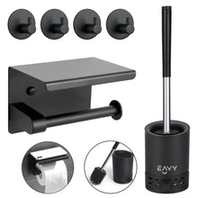 Lade das Bild in den Galerie-Viewer, EAVY WC Rolhouder & Toiletborstel & handdoekhaakjes (BUNDEL)