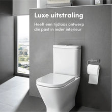 Lade das Bild in den Galerie-Viewer, EAVY WC rolhouder Zonder Boren - Zelfklevend - RVS Toiletrolhouder RVS Zilver