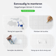 Lade das Bild in den Galerie-Viewer, EAVY - Zelfklevende handdoekhaakjes