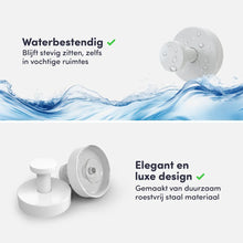 Lade das Bild in den Galerie-Viewer, EAVY Wandhaak Set - Wit 2 stuks