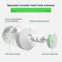 Lade das Bild in den Galerie-Viewer, EAVY Wandhaak Set - Wit 2 stuks