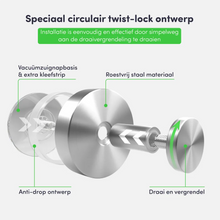 Lade das Bild in den Galerie-Viewer, EAVY Wandhaak Set - Zilver 2 stuks