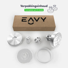 Lade das Bild in den Galerie-Viewer, EAVY Wandhaak Set - Zilver 2 stuks