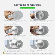 Lade das Bild in den Galerie-Viewer, EAVY Wandhaak Set - Zilver 2 stuks