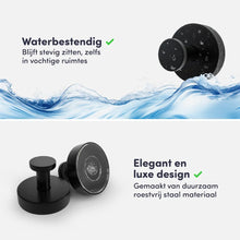 Lade das Bild in den Galerie-Viewer, EAVY Wandhaak Set - Zwart 2 stuks
