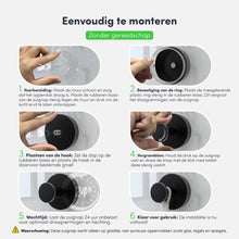 Lade das Bild in den Galerie-Viewer, EAVY Wandhaak Set - Zwart 2 stuks