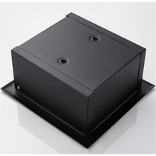 Lade das Bild in den Galerie-Viewer, Zwarte inbouw toiletrolhouder voor in de muur