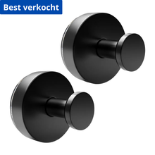 Lade das Bild in den Galerie-Viewer, EAVY Wandhaak Set - Zwart 2 stuks
