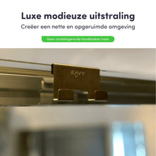 Lade das Bild in den Galerie-Viewer, EAVY Douchehaak RVS - Universele Douchecabine Haak - Douchewand Haak - Douchehanger
