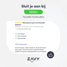 Lade das Bild in den Galerie-Viewer, EAVY Luxe Douchewisser met Ophanghaak – Raamwisser - Siliconen - Wit
