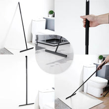 Lade das Bild in den Galerie-Viewer, EAVY Vloerwisser RVS - 135 cm - Vloertrekker met Steel - Vloerwisser Badkamer
