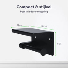 Lade das Bild in den Galerie-Viewer, EAVY WC Rolhouder met Plankje
