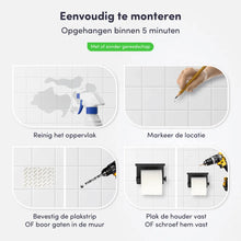 Lade das Bild in den Galerie-Viewer, EAVY WC Rolhouder met Plankje
