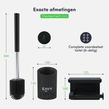 Lade das Bild in den Galerie-Viewer, EAVY WC Rolhouder &amp; Toiletborstel &amp; handdoekhaakjes (VOORDEEL BUNDEL)
