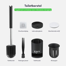 Lade das Bild in den Galerie-Viewer, EAVY WC Rolhouder &amp; Toiletborstel &amp; handdoekhaakjes (VOORDEEL BUNDEL)
