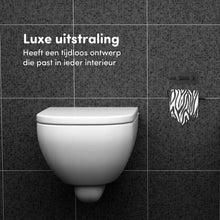 Lade das Bild in den Galerie-Viewer, EAVY WC rolhouder Zonder Boren - Zelfklevend - RVS Toiletrolhouder Zwart
