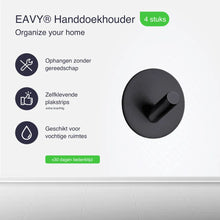 Lade das Bild in den Galerie-Viewer, EAVY Zelfklevende Handdoekhaakjes
